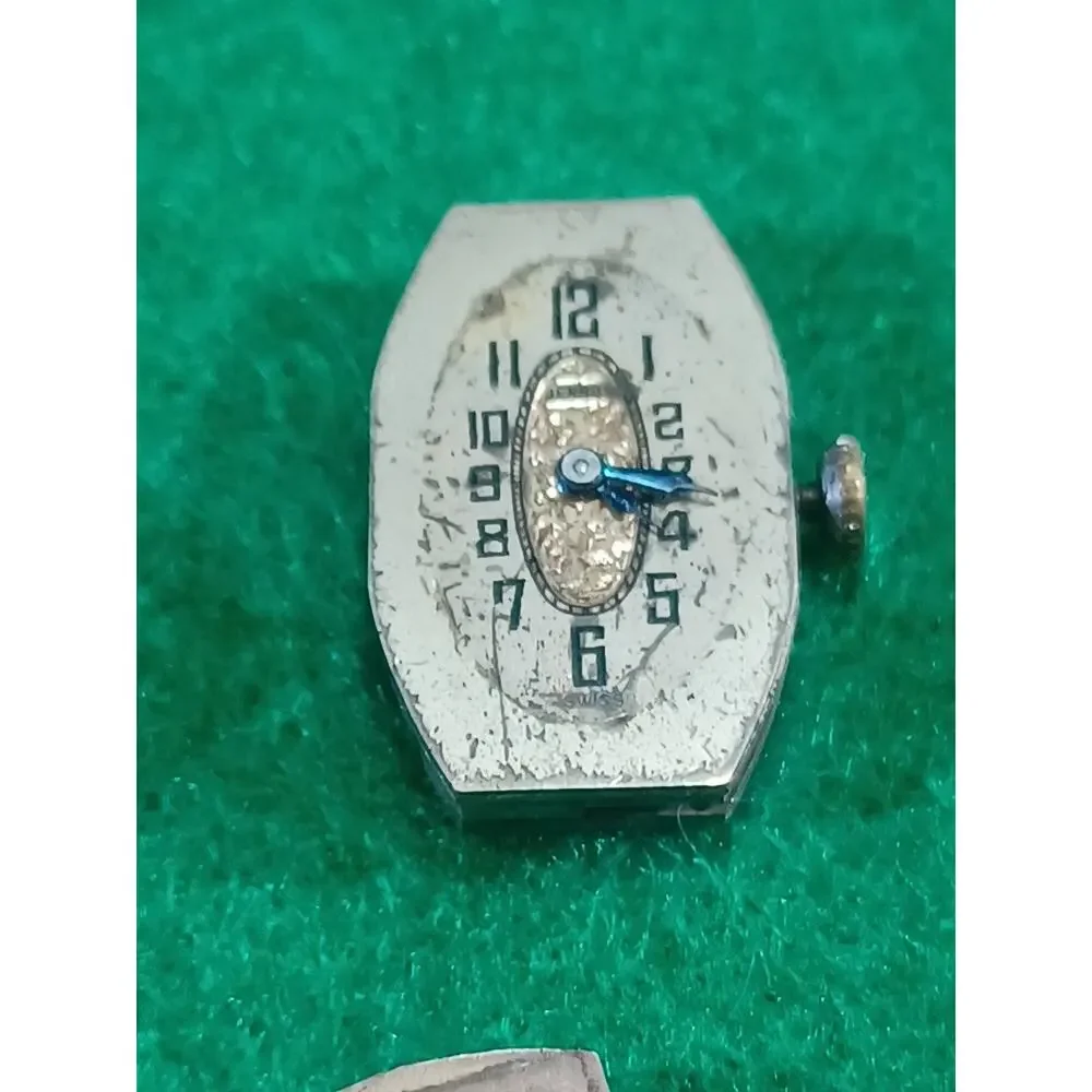 Old Wind Up Watch Movement Lot Of 9